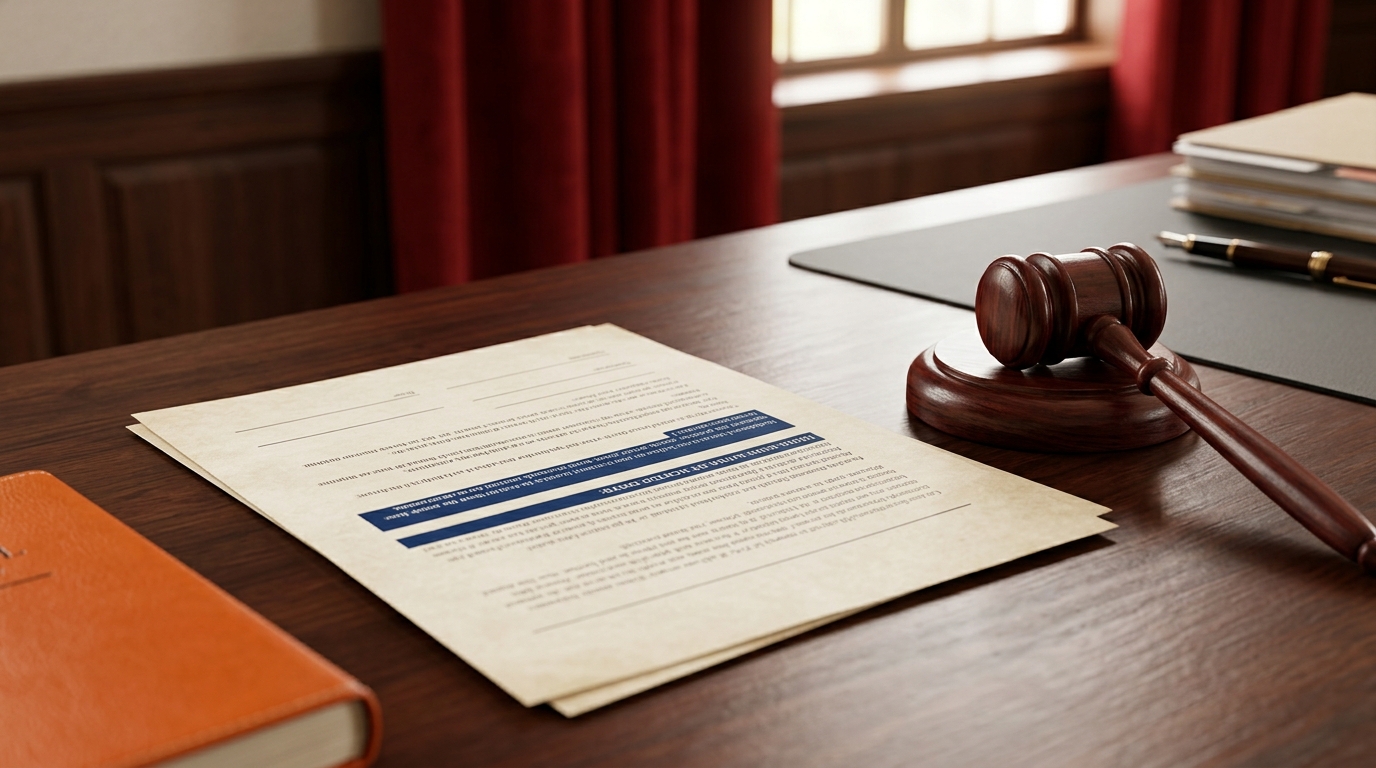 A close-up of a legal document highlighting California Civil Code Section 3342 and California dog bite law, with a judge's gavel resting next to it.
