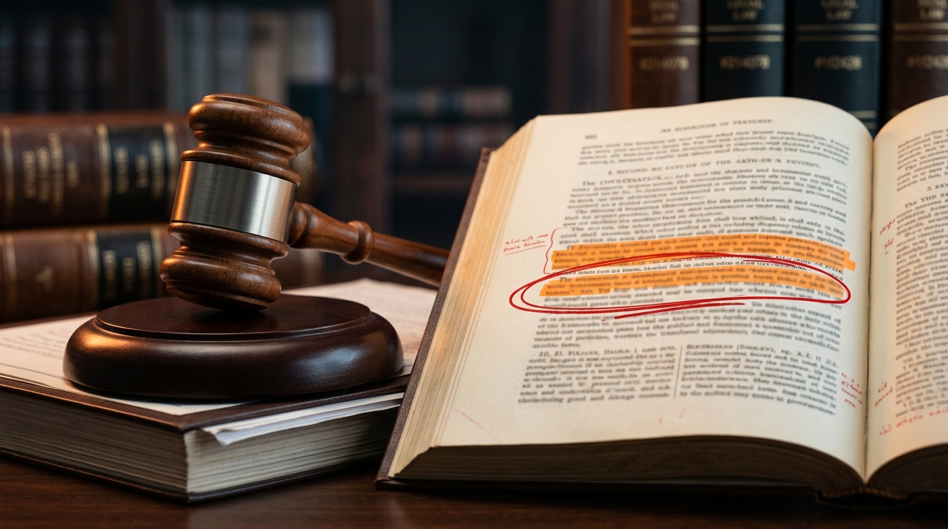 A close-up of a legal document highlighting California Civil Code Section 3342 and california dog bite law next to a wooden gavel.
