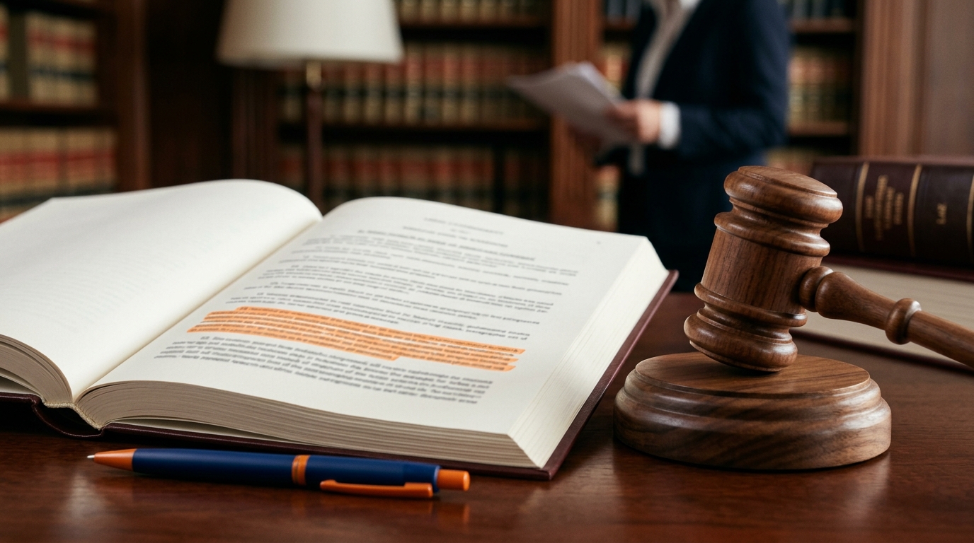 A close-up of a legal document highlighting California Civil Code Section 3342 and California dog bite law next to a wooden judge gavel.